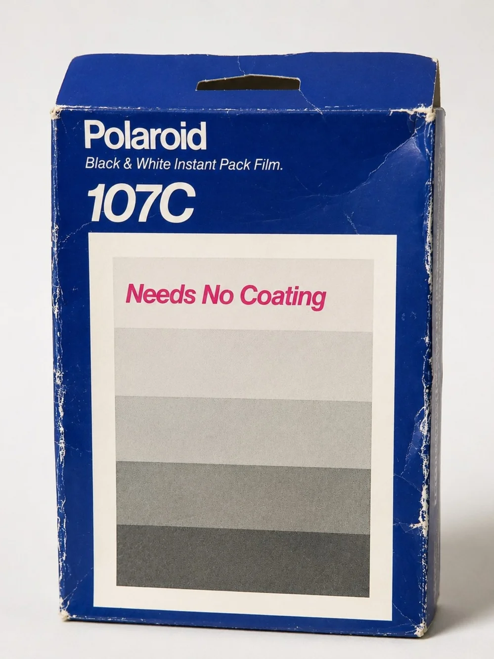 Vintage Polaroid 107C B&W Instant Pack Film ISO 3000 Made USA